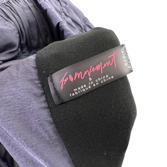 Free People Movement Womens The Way Home High Rise Shorts Sz Small Deep Sea - Picture 11 of 11